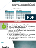 Week 5 - Sampling Distribution of Sample Means II