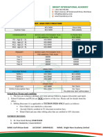 Our School Fee Structure