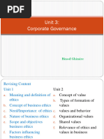 Unit 3: Corporate Governance: Binod Ghimire