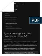 Ajouter Ou Supprimer Des Comptes Sur Votre PC: Aide Sur Le Compte Windows