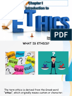 Introduction To Ethics