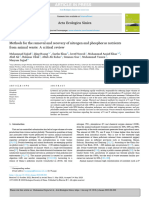 Methods For Removal and Recovery of N