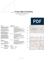 Ben Lai Architecture Portfolio (BA + Professional)