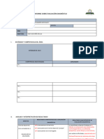 Informe Evaluacion Diagnostica