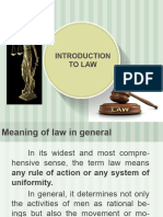 Intro To Law