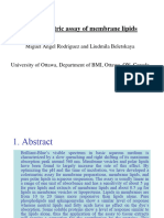 A Colorimetric Assay of lipids-MA Rodriguez and L Beletskaya