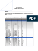 Guía de Ejercicios Unidad de Masa y Volumen