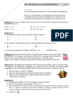 Feuille d&#039 Exercices Sur Les Nombres Premiers N°2