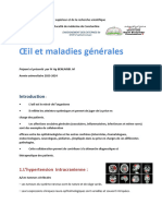 5 - Œil Et Maladies Générales