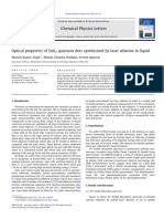 Optical Properties of SnO2 QDs-Muy Bueno-Paper India.