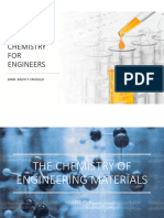 Lecture 4 - Chemistry of Engineering Materials