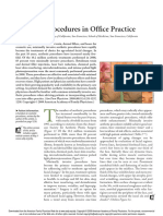 Aesthetic Procedures in Office Practice