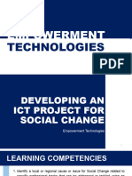 Empowerment: Technologies