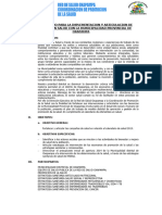 Plan de Trabajo para La Implementacion y Articulacion de Actividades en Salud Con La Municipalidad Provincial de Oxapampa