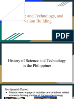 Chapter 3 Science and Technology and Nation Building.