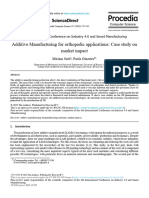 Additive Manufacturing For Orthopedic Applications Ca - 2023 - Procedia Compute