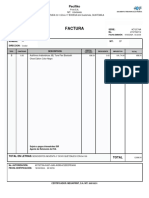 Documento de Prueba: Factura Factura