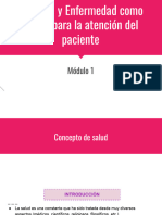 La Salud y Enfermedad Como Medio para La Atención Del Paciente