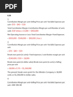 $70 - $40 $30 $30 /times X 15,000 $450,000 $450,000 - $540,000 - $90,000 (Loss)