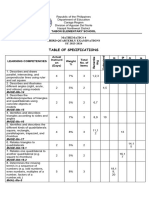 Tos Math 4 3RD Quarter Exam