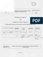 MTD - C - 314 Repair of Damage Coating Area - Approved