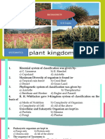 Taxonomy & Plant Classification 