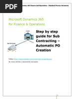 Automatically Generate Subcontracting PO in D365 1710906402