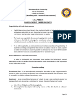 Chapter 5 - Bank Credit Instruments