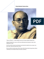 Netaji Subhash Chandra Bose