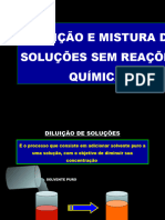 Diluição e Mistura