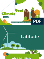 Factors That Affect Climate