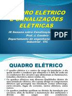 Quadro Elétrico e Canalizações Elétricas