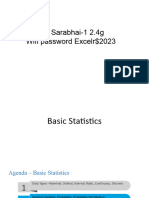 Day 01-Basic Statistics