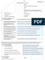 Mandatory Public Disclosure Saras - 1