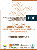 Cadernos de Resumo III COLÔQUIO ISF-2023