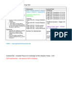 CiE IGCSE Physics 0625 Learning Plan Section 23