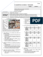 EVALUACIÓN DIAGNÓSTICA DE CyT 3°-II