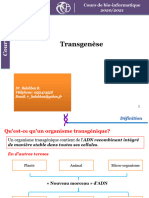 Cours 6 Transgenèse