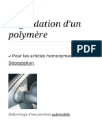 Dégradation D'un Polymère - Wikipédia