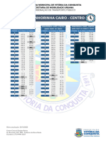 R06 - Senhorinha Cairo - Centro: Coordenação de Transporte Público