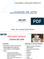 Aula Derivados de Leite