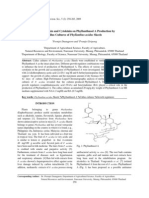 Effect of Auxin and Cytokinin On Phyllanthusol A Production by Callus Cultures of Phyllanthus Acidus Skeels