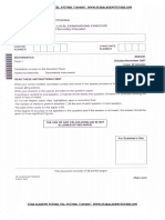 BGCSE Mathematics Paper 1, 2007