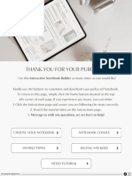 V1NotebookDownload2 SuperNote Notebook Template Linked PDF Generator