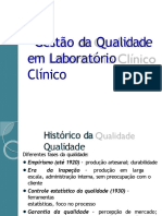 Gestão Da Qualidade em Laboratório Clínico