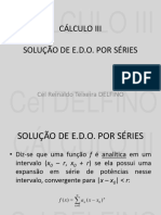 6) Resolução EDO Por Séries