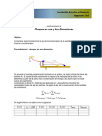 y 12. Choques en 1 y 2 Dimensiones