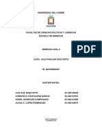 Derecho Civil Ii Trabajo Final El Matrimonio