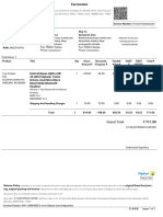 Flipkart Invoice