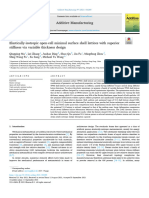 Ma Et Al - 2021 - Elastically-Isotropic Open-Cell Minimal Surface Shell Lattices With Superior